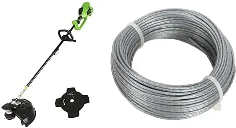 Greenworks GD40BC Débroussailleuse à Batterie avec Moteur sans Balai – 2 Ah / 4 Ah, sans batterie, gris