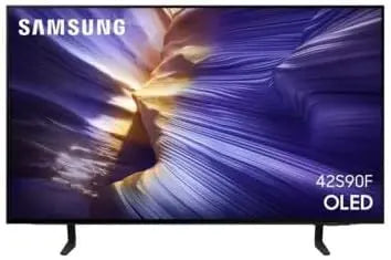 Samsung téléviseur AI OLED 42 Pouces S90F 4K téléviseur connecté 2025 – HDR10, 144 Hz, noir