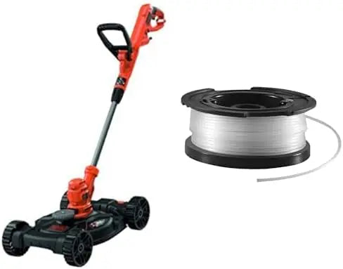 BLACK+DECKER Outil 3-en-1 Filaire 550W : Coupe-Bordures – A6481-XJ, gris/noir