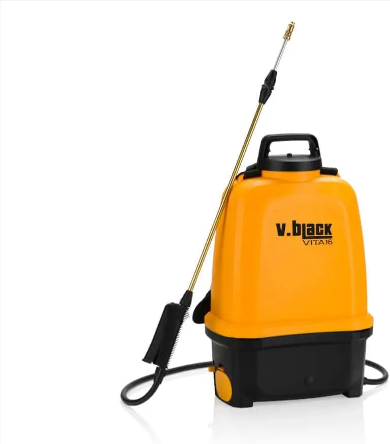 Volpi - pompa a batteria volpi b/vita lt.16 - 58712 – 16 litres, orange/noir