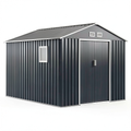 Abri de jardin, en acier, pour le jardin