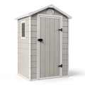 Abri de jardin, coloris beige, pour le jardin