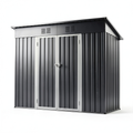 Armoire, en métal, avec portes, 242 x 126 x 182 cm, pour la chambre