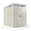 Abri de jardin, coloris beige, pour le jardin