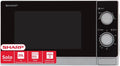 Micro-ondes pose libre 20L SHARP 800W 30.6cm four à micro-ondes – R200INW, noir/gris