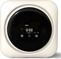 Mini Tambour Mural 3,5 L Charge Frontale Machine à Laver entièrement Automatique très Efficace – noir/gris/blanc