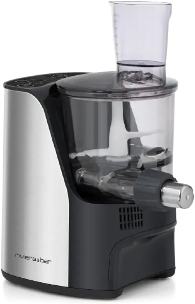 Riviera&bar – Machine à Pâtes Automatique en Métal - Noir/Inox