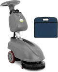 Ulsonix Monobrosse Autolaveuse sans fil 350 mm 1350 m2/h 200 tr/min Réservoirs: 7 L / 12,8 L Peu bruyante – 360 W, gris/bleu