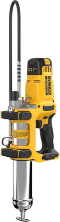 DEWALT Graisseuse sans fil DCGG581N 18 V avec éclairage LED – sans batterie, gris/jaune
