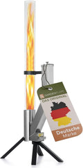 GARDENFLARE Tuyau de feu Classique torche – argenté