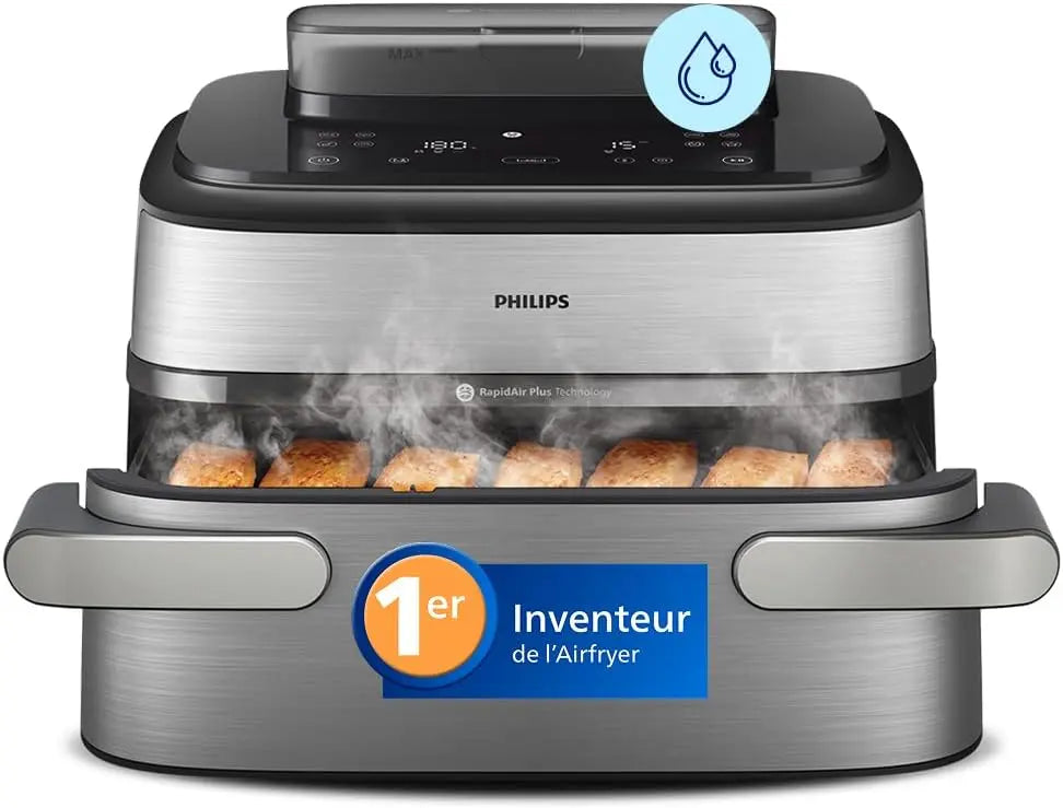 Philips Airfryer 5000 - Air Fryer Panier Flexible 9.5L – 9,5 L, gris