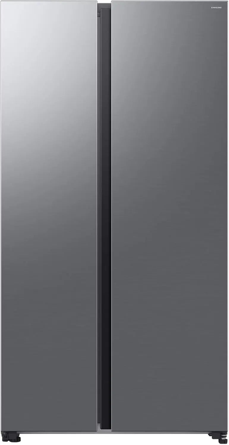 Samsung Réfrigérateur côte à côte AI RS70F65QET/EF – 655 L, 91,2 x 178,4 x 72,6 cm, argenté