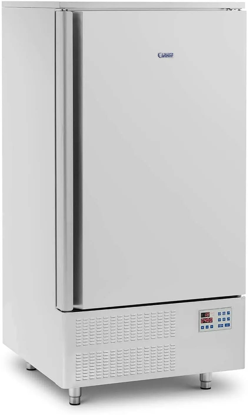 Royal Catering Congélateur Rapide 276 l Cellule De Refroidissement Capacité De Congélation : 35 kg – 1350 W, argenté