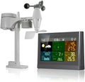 BRESSER 7002550QT5000 Station Météo Sans Fil Avec Capteur Extérieur 5 En 1 Température – gris