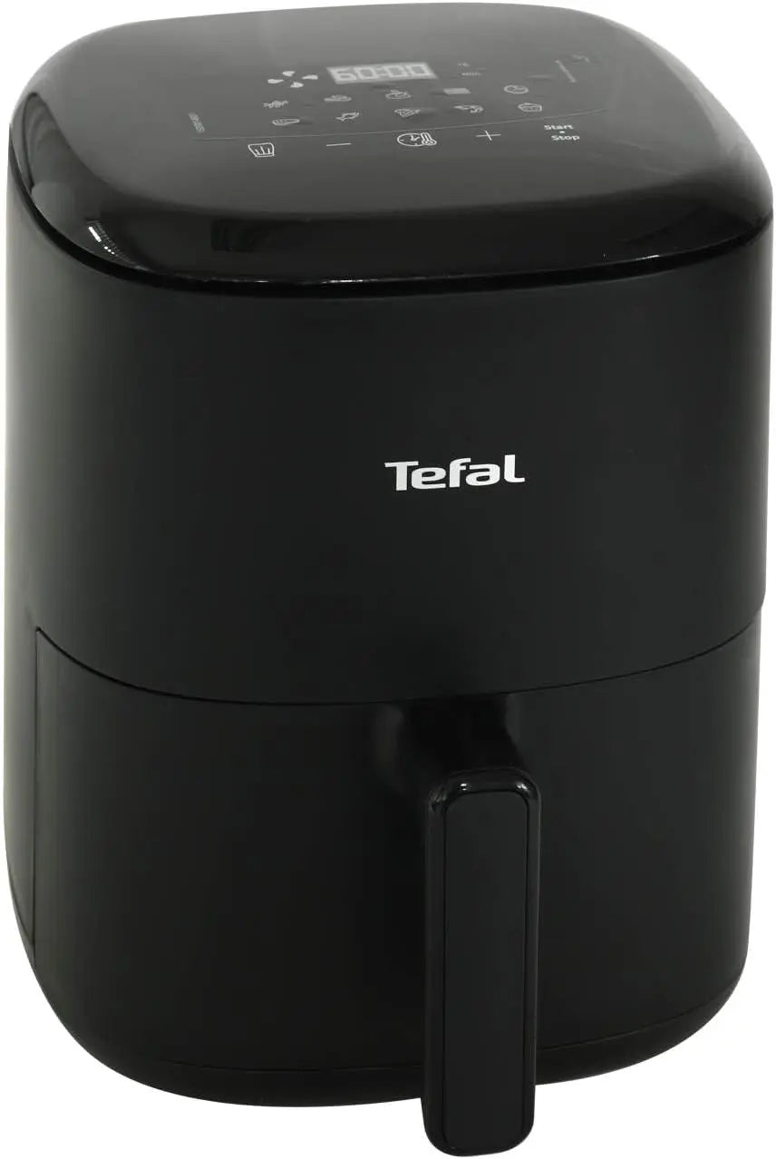 Tefal EY 1458 Easy Fry Compact friteuse – 1300 W, 3 L, noir/gris