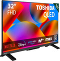 Toshiba 32QV2F63DG - téléviseur QLED 32' 80 cm - FHD 1920 x 1080 - DTS Virtual:X - téléviseur connecté – noir