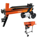 Fendeur de bûche hydraulique 7T horizontal - avec support - Moteur 2300W - Longueur de fendage 52cm - 2 – gris/orange/noir