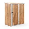 Abri de jardin, en acier, 180,5 x 97 x 209,5 cm, pour le jardin
