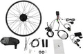 Kit de conversion de vélo électrique 28'/29'/700C avec écran LCD – 250 W, gris/noir