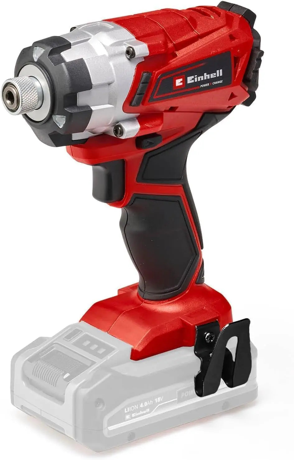 Einhell Visseuse à Chocs sans fil TE-CI 18/1 Li - Solo Power X-Change 18 V – 140 Nm, sans batterie, gris/rouge/noir