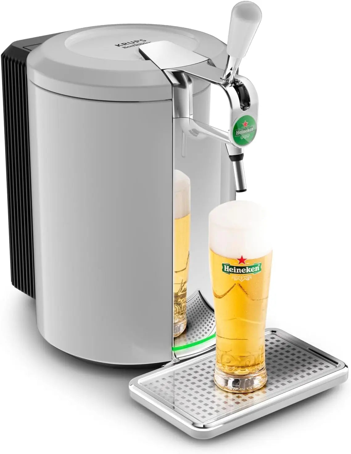 Krups - Tireuse à bière BeerTender Edition argenté - fûts 5 L