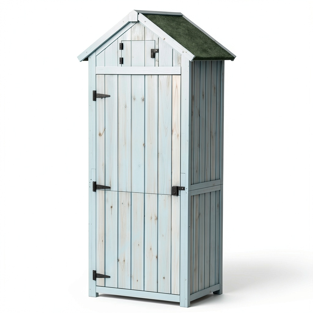 Armoire, avec étagères, 77 x 54 x 179 cm, coloris gris, pour la chambre