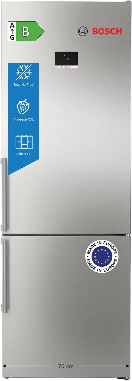 Bosch KGN49AIBT Série 6 - Réfrigérateur combiné – 440 l, gris