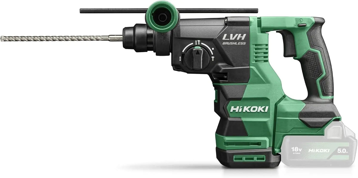 HIKOKI perforateur ou burineur DH1826DA – gris/vert/noir