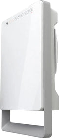 Radialight radiateur soufflant numérique TOUCH pour salle de bain avec barre porte-serviette gris perle