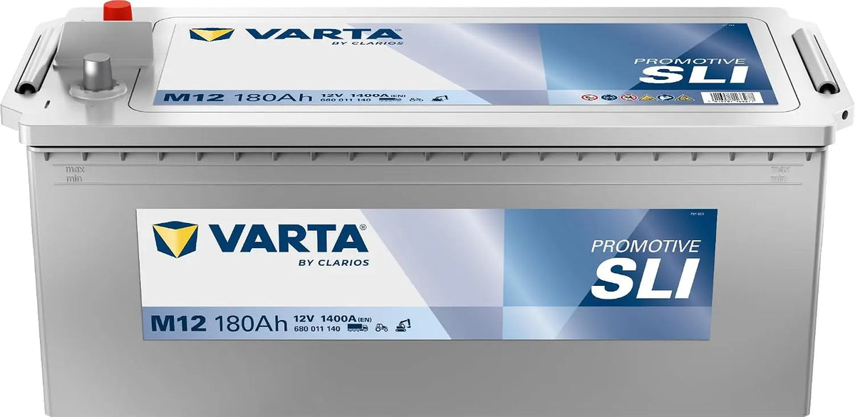 Varta Promotive noir M12 Batterie Poids Lourds – 180 Ah