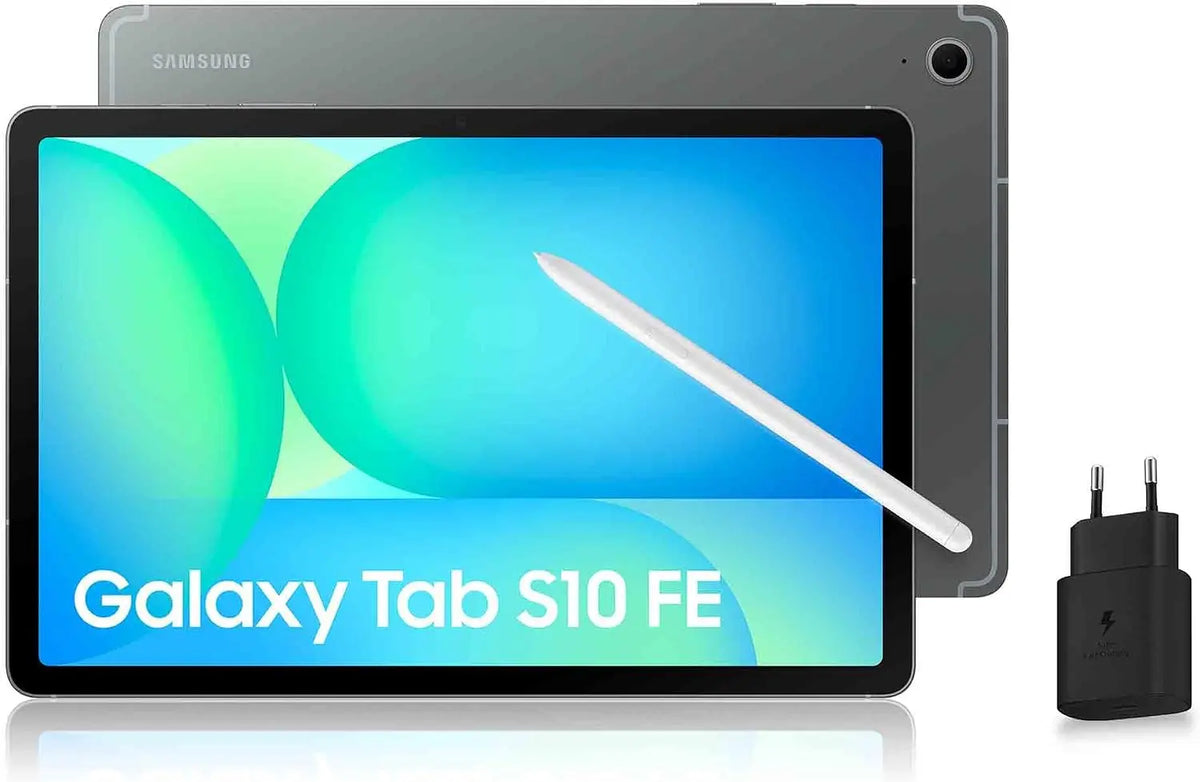 Samsung Galaxy Tab S10 FE tablette – 25 W, 128 Go, gris/gris anthracite