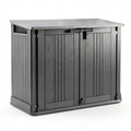 Abri de jardin, coloris noir, pour le jardin