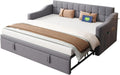 Canapé Lit 2 Places – 90 x 190 cm, gris