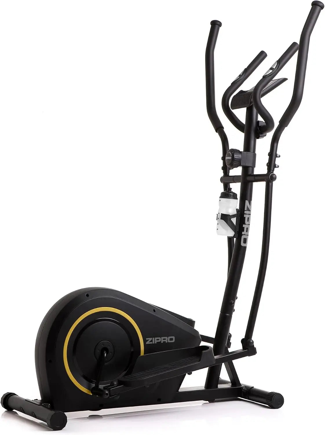 ZIPRO Vélo Elliptique Cardio Training Fitness Maison 8 Niveaux 120 kg – noir/gris