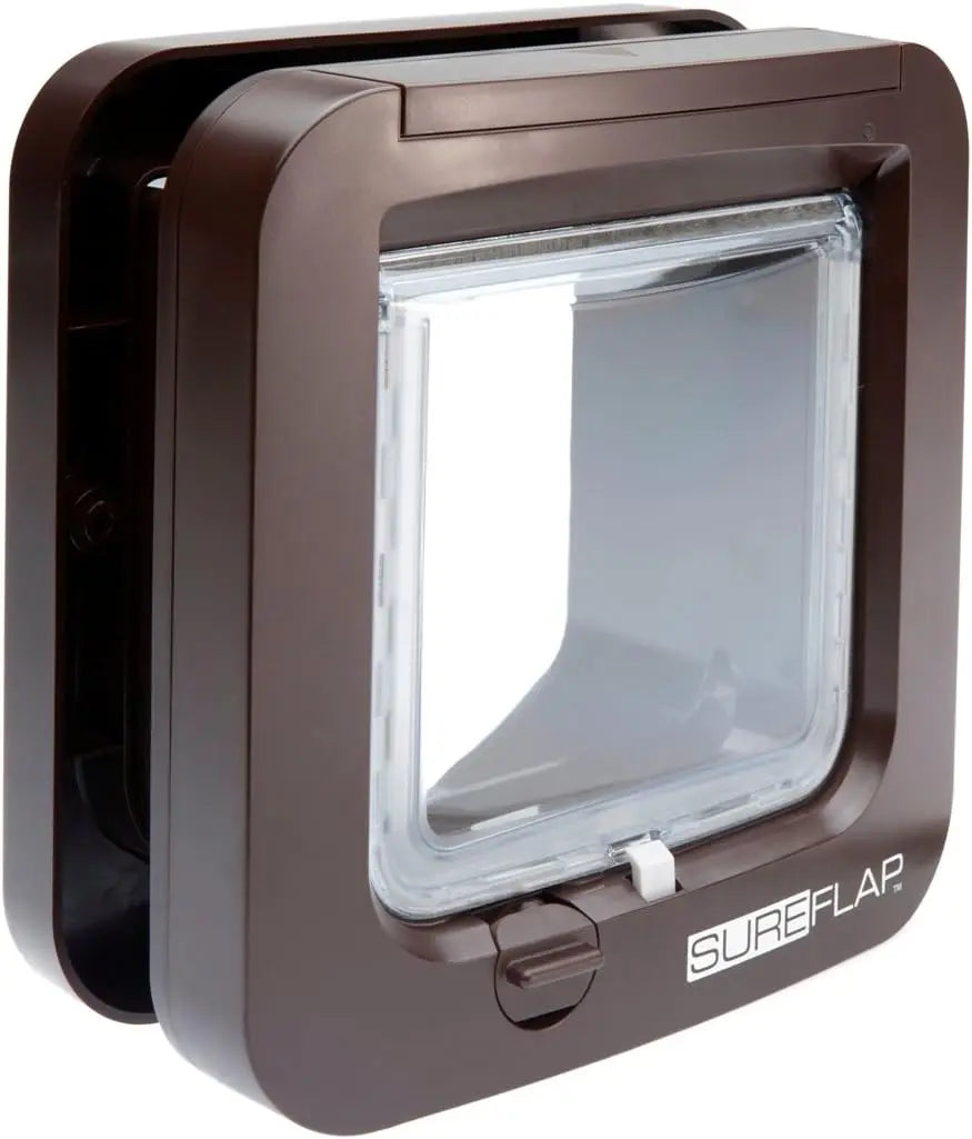 Sure PetCare SureFlap Chatière à Puce électronique SureFlap – marron