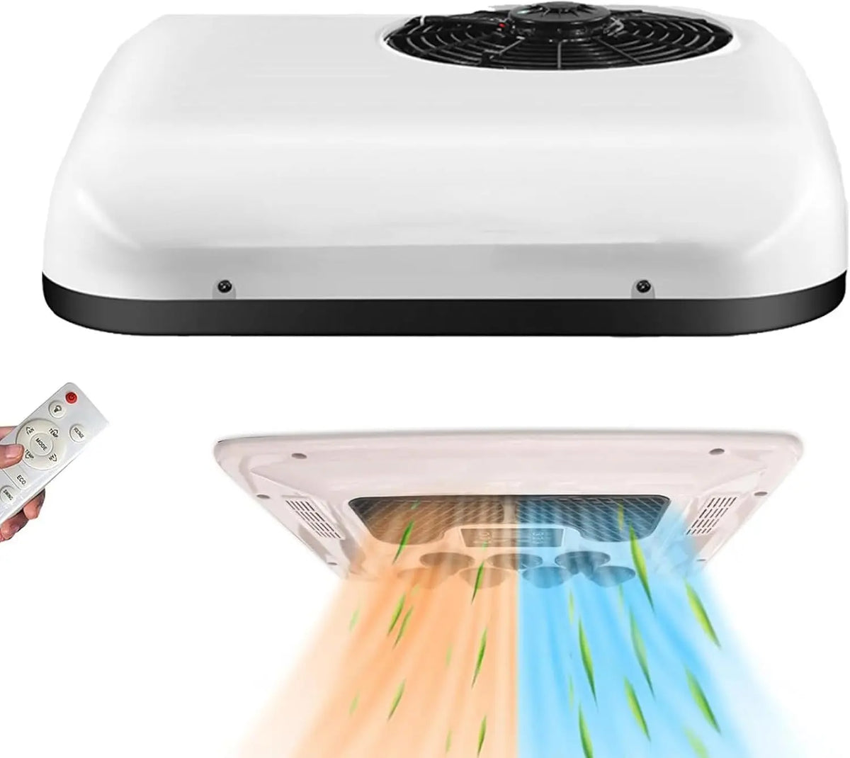 Unité de climatisation de toit CC Cool Rooftop – 2600 W, gris/blanc/bleu