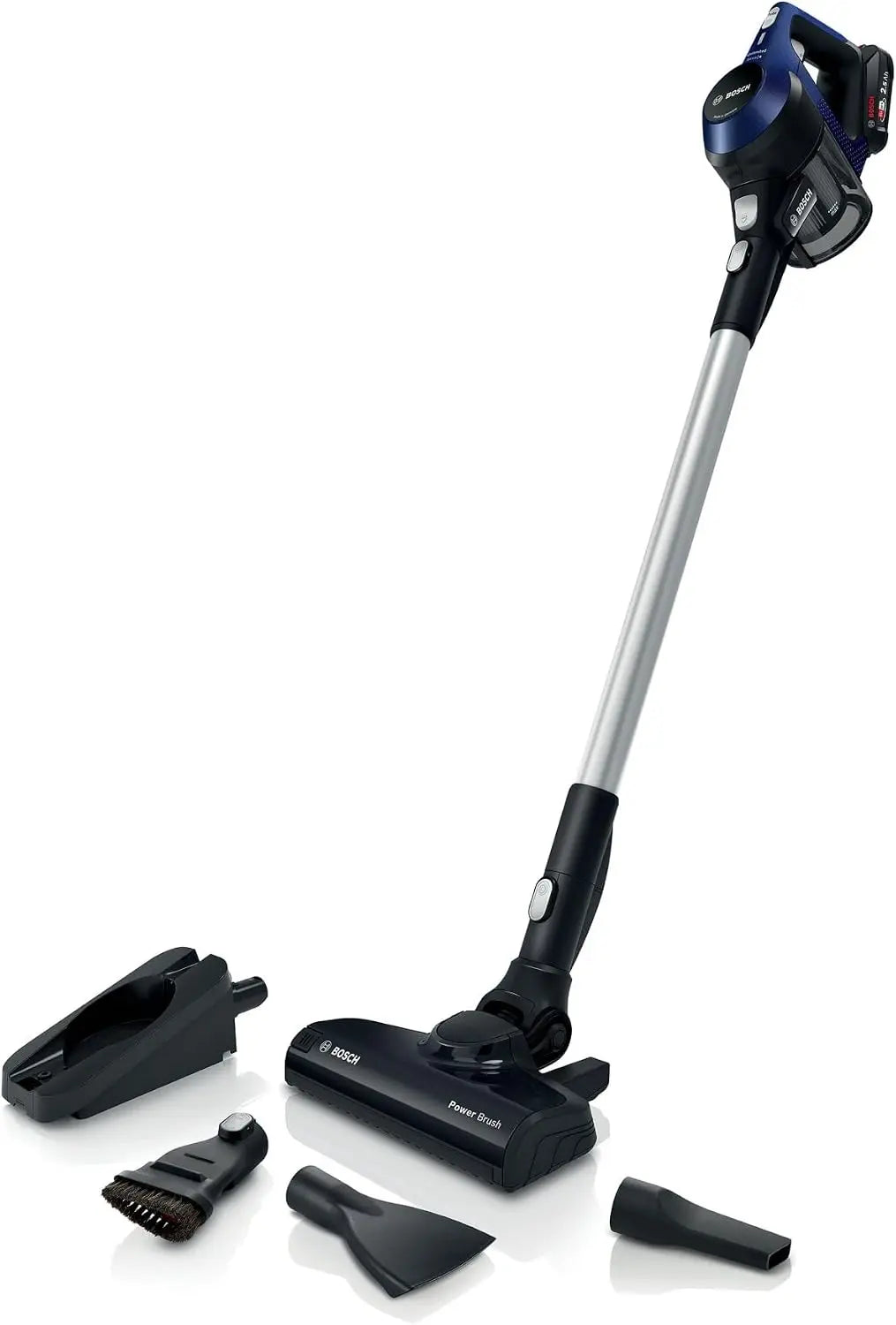Bosch BBS611MAT Unlimited 6 - Aspirateur balai sans fil – 0,3 litres, gris/noir
