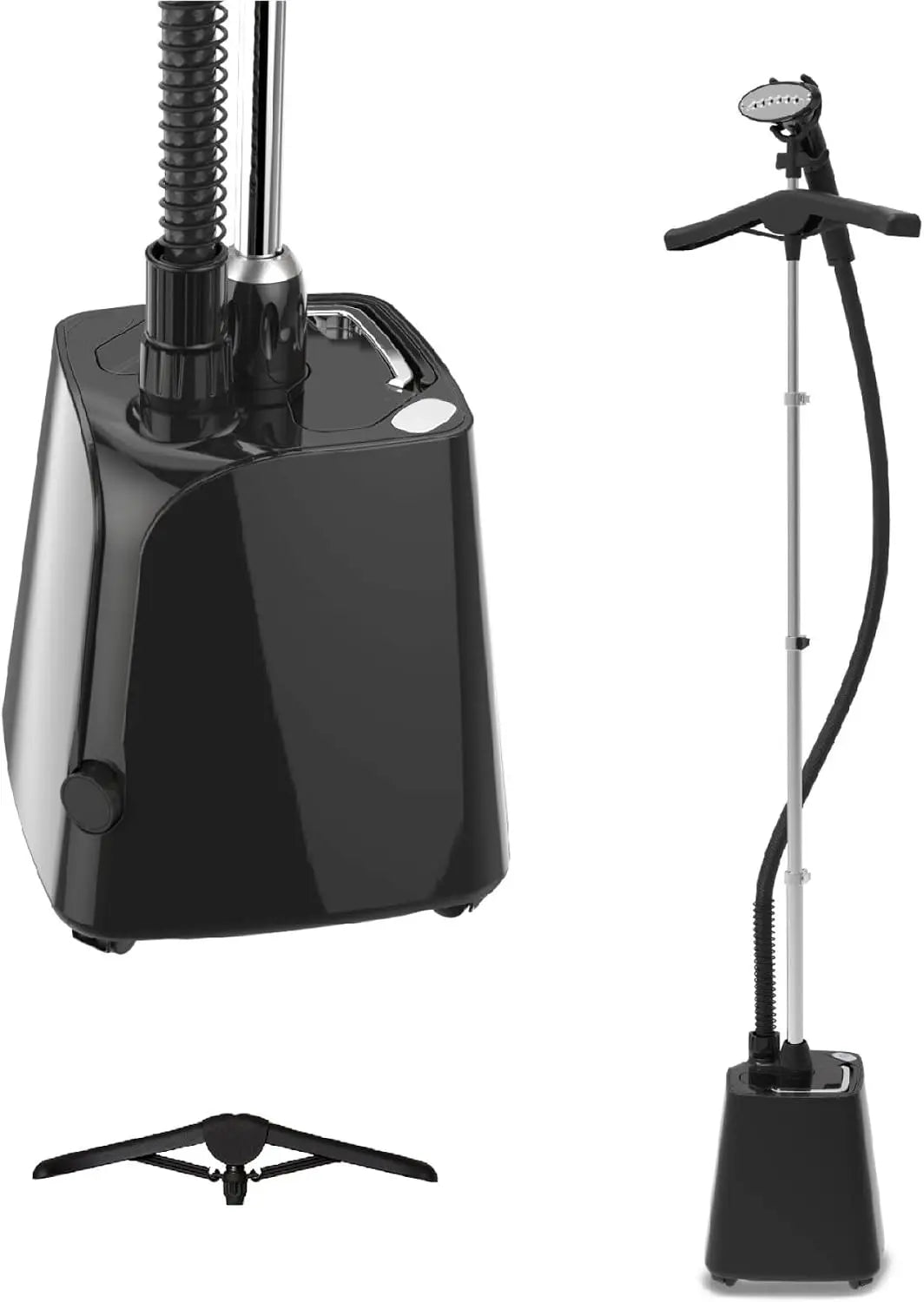 SteamOne Steamer Défroisseur Vertical Noir 1800W - Réservoir 1,8L – appareil de repassage