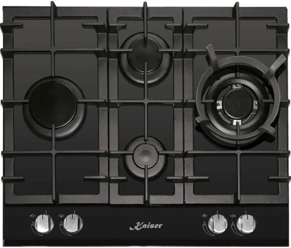 Kaiser KCG 6394 Turbo plaque de cuisson – 3,8 kW, noir