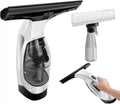 Aspirateur de nettoyage de fenêtre sans fil rechargeable - Balai-squeegee pour nettoyage – 600 W, 150 ml, 2200 mAh, gris/noir