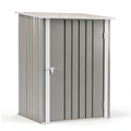 Abri de jardin, coloris blanc et marron, pour le jardin
