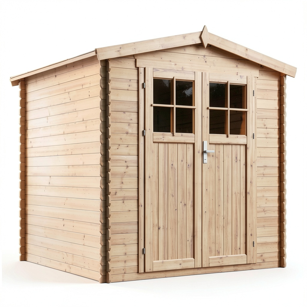 Abri de jardin, avec portes, pour le jardin