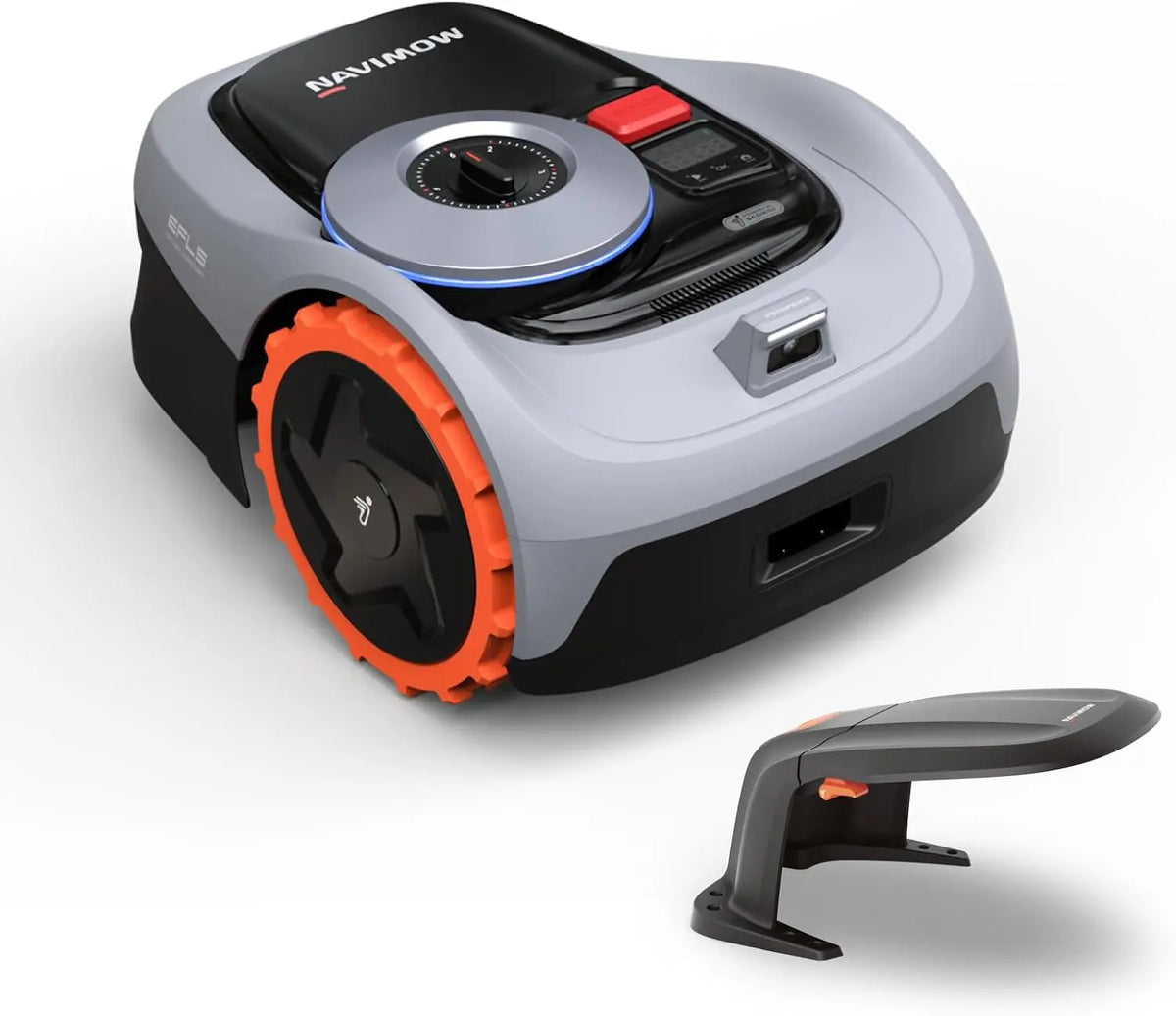 Segway Navimow i105E Robot Tondeuse sans Fil périphérique et Garage S – gris/noir
