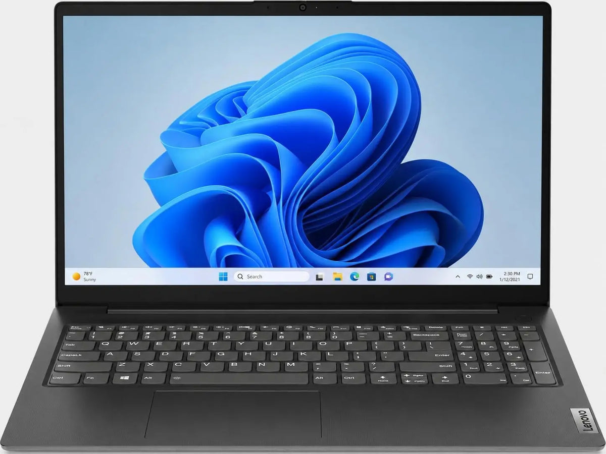 Lenovo FullHD 15,6 Zoll Ordinateur portable Intel Quad N4500 2x2.80 GHz – 16 Go / 256 Go, noir