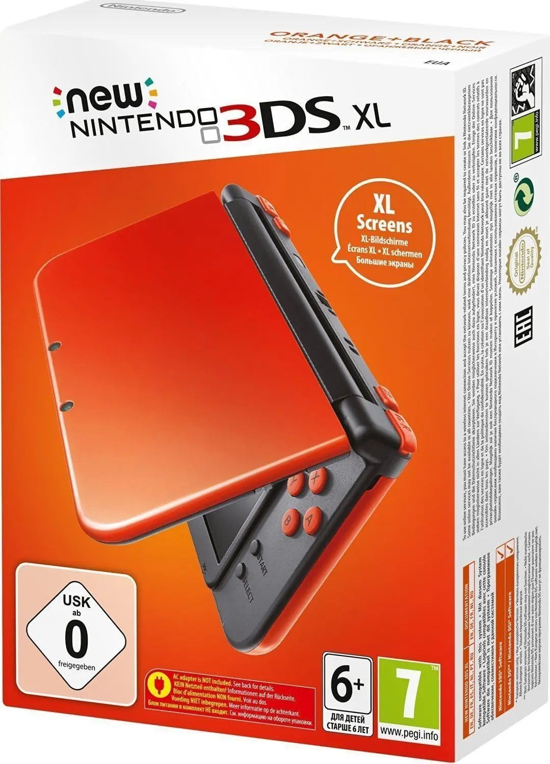 Console New Nintendo 3DS XL - orange – console de jeux