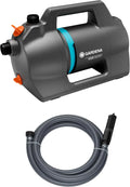 Gardena Kit pompe de surface 5000 silencieux avec aspiration – 5000 l/h, gris