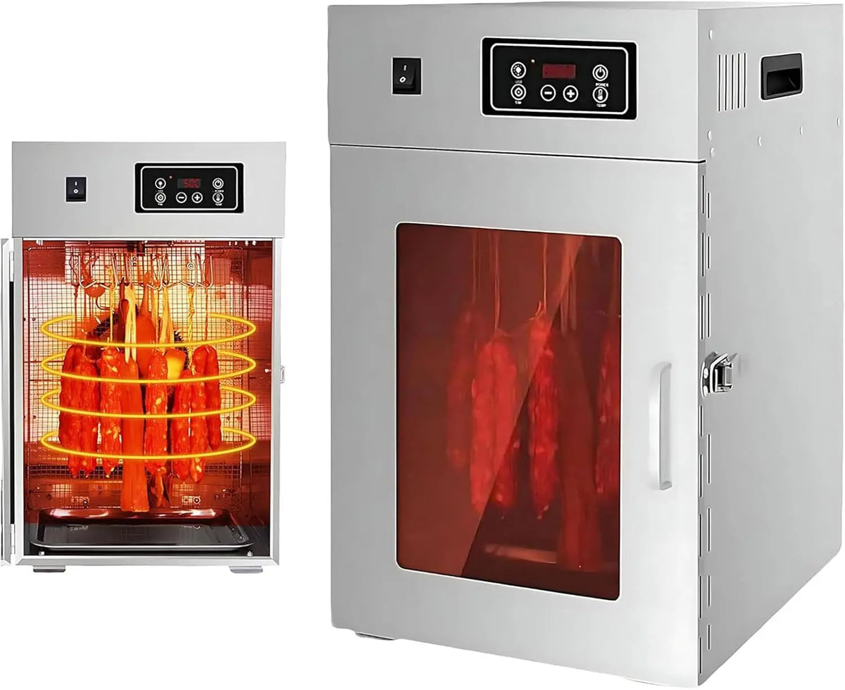 Chambre de maturation de viande de 15 kg déshydrateur alimentaire – 800 W, argenté