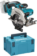 Makita Scie circulaire sans fil LXT 18V Produit seul en coffret - MAKITA DSS501ZJ – 1,5 Ah / 3,0 Ah, bleu/gris