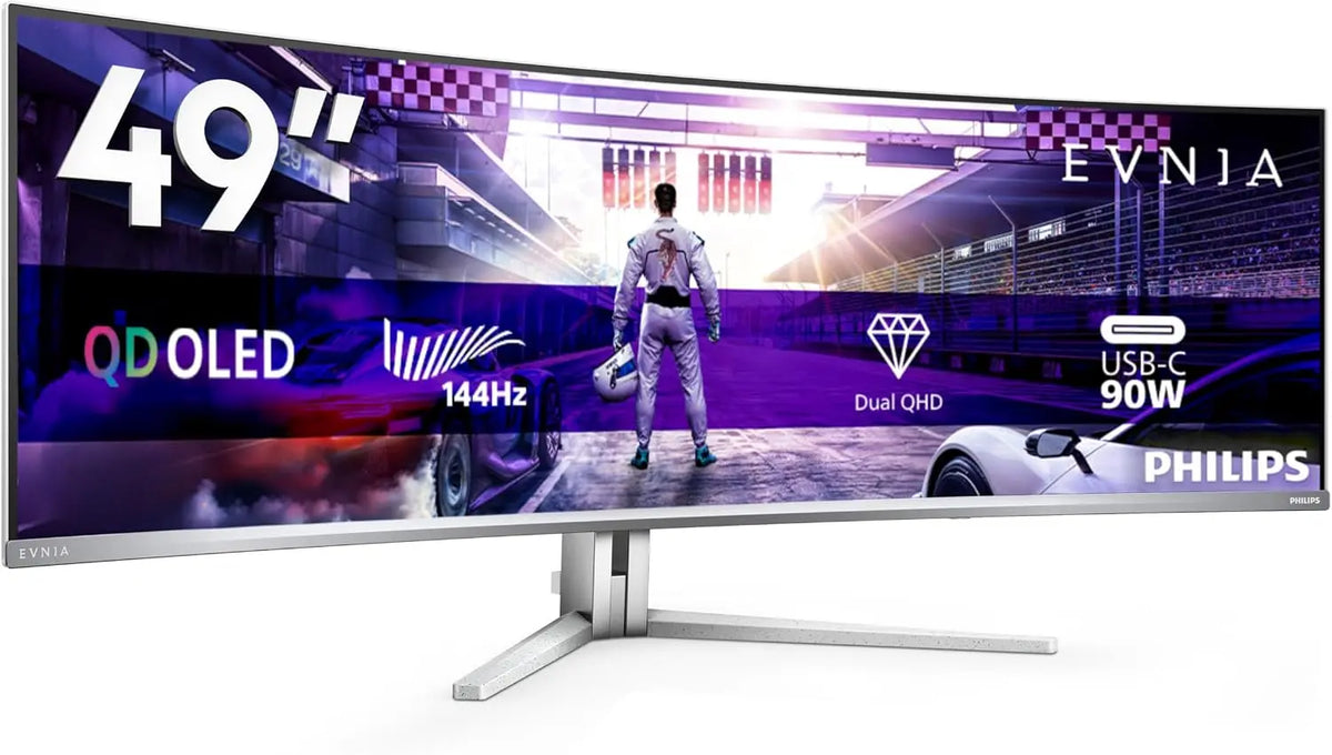 Philips Evnia pour le jeu Moniteur Incurvé écran – HDR400, 30 W, 144 Hz, noir