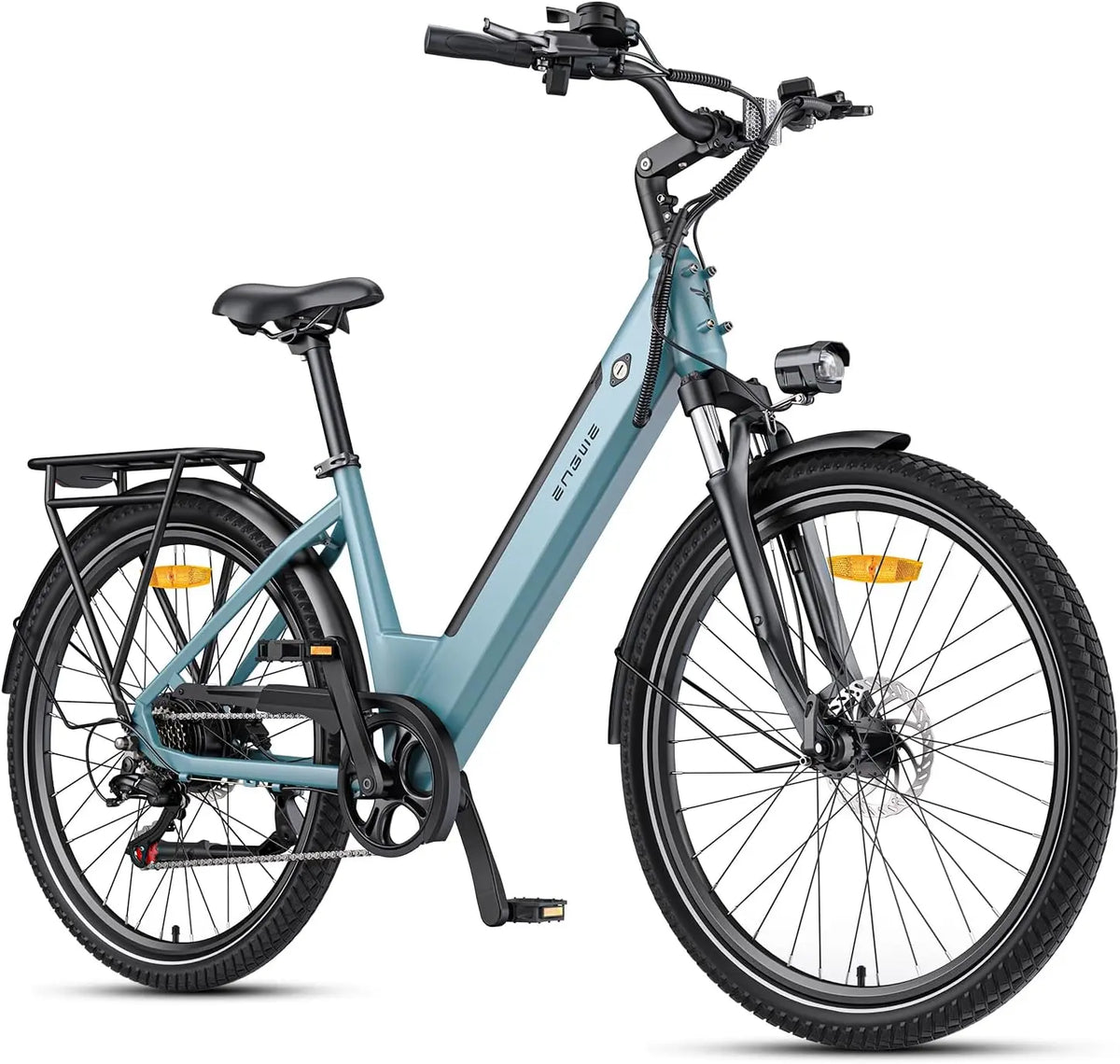 ENGWE Velo Electrique-avec Application et Batterie 36 V 13 Ah P275 SE – 250 W, gris/noir